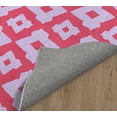 thumbnail image 3 of MEDALLION GEO PINK & LAVENDER Indoor Floor Mat By Kavka Designs, 3 of 5