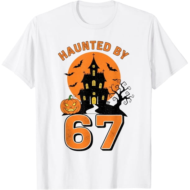 Haunted by 67 - Camiseta divertida de Halloween