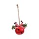 thumbnail image 2 of Adornos de campana navideña multiusos Hermosas campanas navideñas de metal hechas a mano para Campana Redonda Roja, 2 of 9