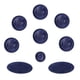 thumbnail image 4 of Juego de 9 Botones de Llave de Saxofón de Plástico con Incrustaciones de Accesorios para Instrumentos de Viento de Madera - Azul, Sunnimix, Botón de tecla de saxofón, 4 of 8