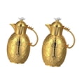 thumbnail image 4 of CARAFES de CAFÉ CAFÉ CAFÉ en forma de piña en árabe teteras de té 0.6L 1.0L Luxury Lightweight Tapotas portátiles para reuniones familiares de fiesta Oro, 4 of 8