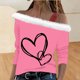 thumbnail image 5 of TaTaai Hoodies Shirts for Women Early Fall Long Sleeve Tops Vintage Graphic Outfits Tops Fashion Pullover Tees Gift, 5 of 7