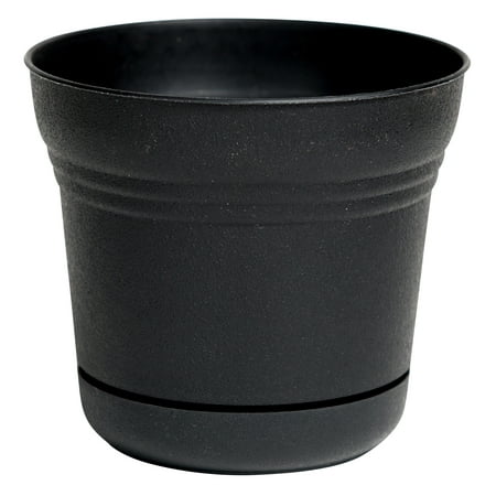 Black Saucer - Bloem Saturn Planter with Saucer 12