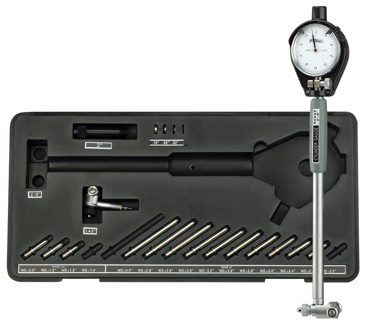 Dial Bore Gauge Set 1.4"6" with case