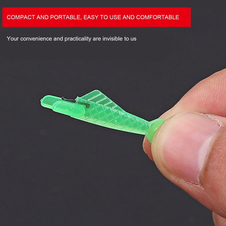 Automatic Sewing Machine Needle Threader,Fish Mouth Self-Threading Tool  (Plastic|Metal,3.2cm) - Walmart.com