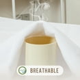 thumbnail image 4 of MOONORAH Mattress Protector, Waterproof Mattress Cover Pad with Deep Pocket, King Size Machine Washable Soft Breathable Bed Mattress Protectors with Stretchable Pockets - White, 4 of 9