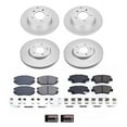 thumbnail image 2 of PowerStop Front and Rear Geomet Coated Brake Rotor and Pad Kit Fits: HYUNDAI Select Models CRK9061, 2 of 5