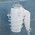 thumbnail image 2 of Soporte para secador de pelo, práctico soporte de pared autoadhesivo para secador de pelo sin taladrar, blanco TUNC Sencillez, 2 of 2