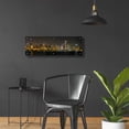 thumbnail image 6 of Epic Art 'Chicago Cityscape Baseball' by Epic Portfolio, Acrylic Glass Wall Art, 36"x12", 6 of 8