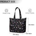 thumbnail image 3 of Weekender Bag with Starry Night Sky Celestial Moon Stars Design Multipurpose Travel Tote with Adjustable Strap, Lightweight Airplane Friendly for Short Trips, 3 of 5