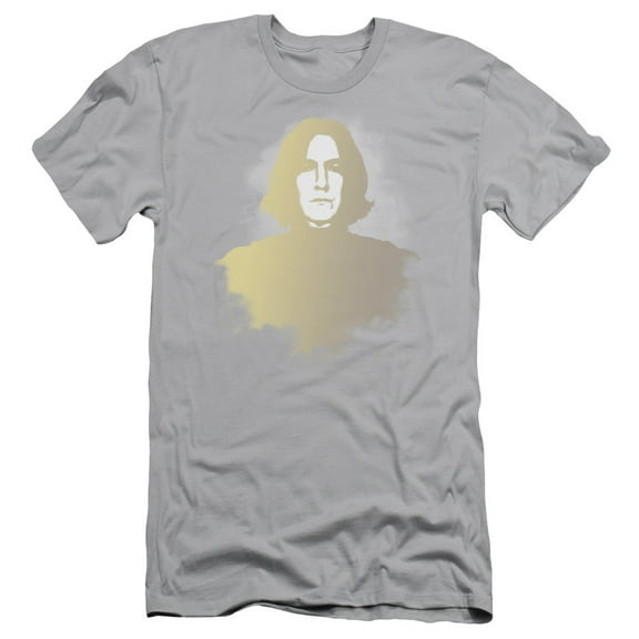 Harry Potter Snape Fade S/S Adult 30/1 T-Shirt Silver