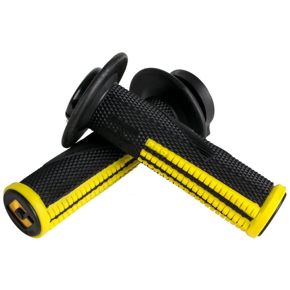 ODI Emig Pro V2 Black/Yellow Lock-On Grips (H36EPYB)