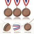 thumbnail image 3 of Uxcell Award Medal, Prize Medal Winner Award with Neck Ribbon for Competitions Sport Games Spelling s Bronze, 3 of 7