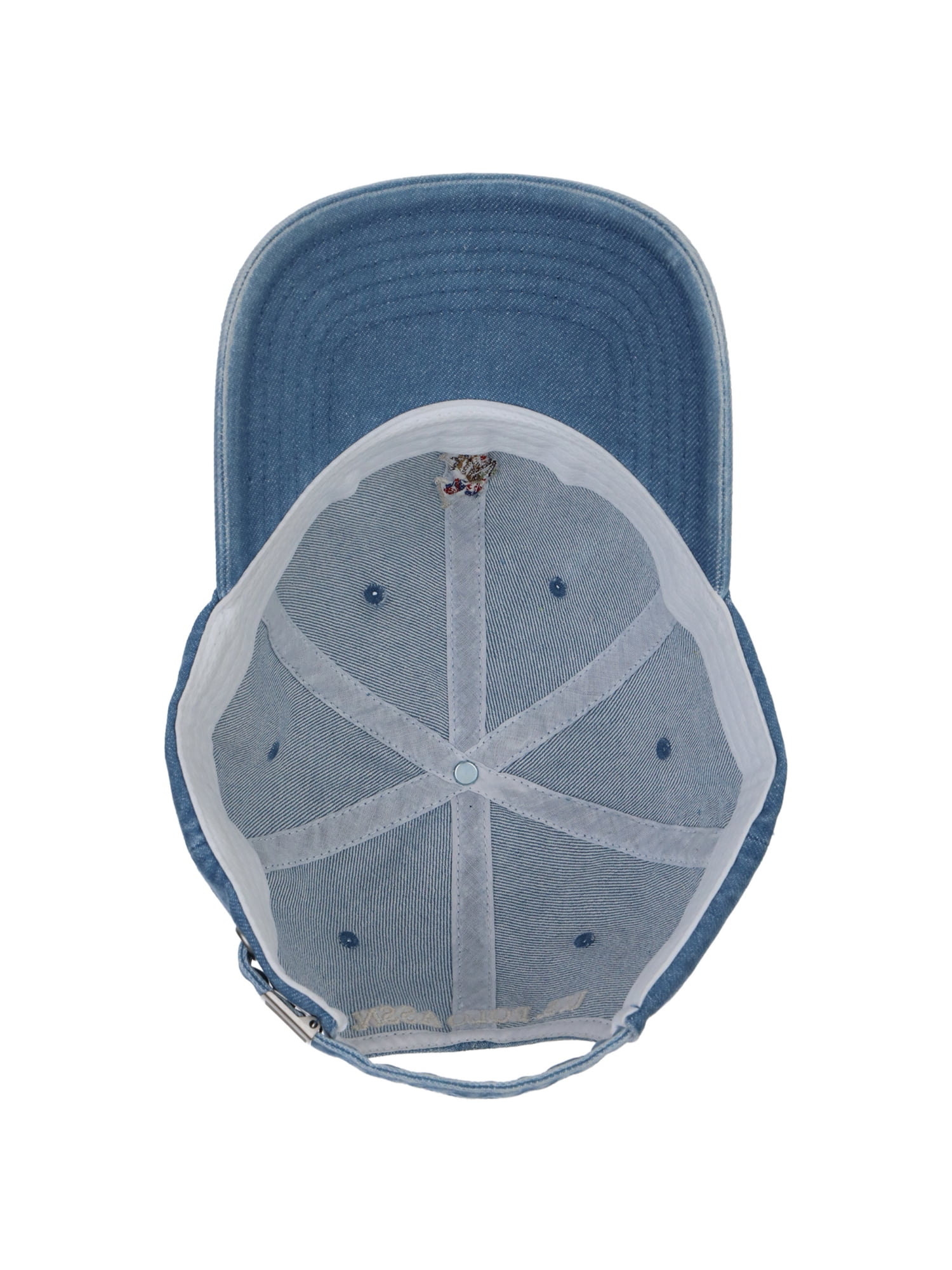 U.S. Polo Assn. Double Horseman Embroidered Dad Hat, Medium Blue, One Size