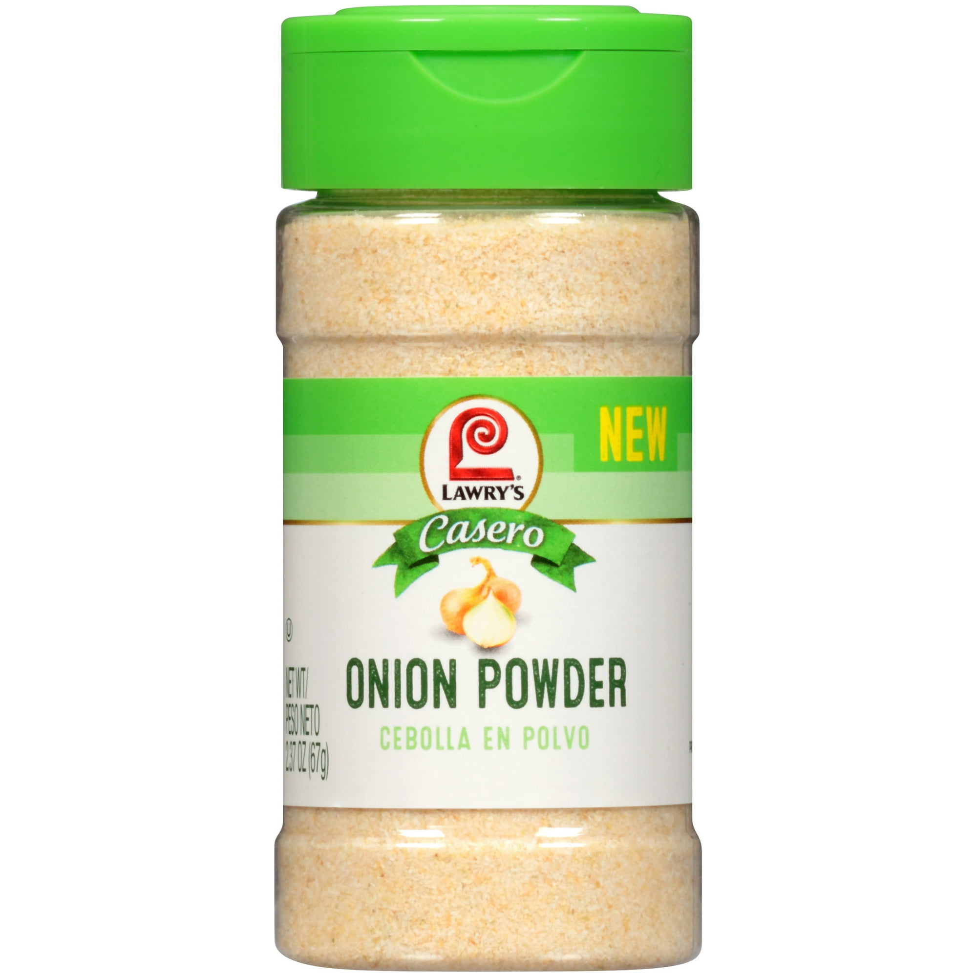 Lawry's Casero No Artificial Flavors Kosher Onion Powder, 2.37 oz Bottle