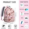 thumbnail image 4 of Floral Print Ergonomic School Backpack - Waterproof Student Daypack with Spine-Friendly Design, 4 of 4