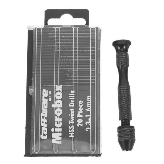 BESTYASH Portable Handheld Drill Kit for Woodworking, Outdoor Projects, and Home Repair Tasks - 1 Set