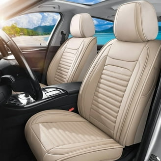 Autostoelhoes voor Ford Explorer EV 2024-2025 voorstoelen en hoofdsteunen waterdicht antislip leer voorste beschermers interieuraccessoires,B