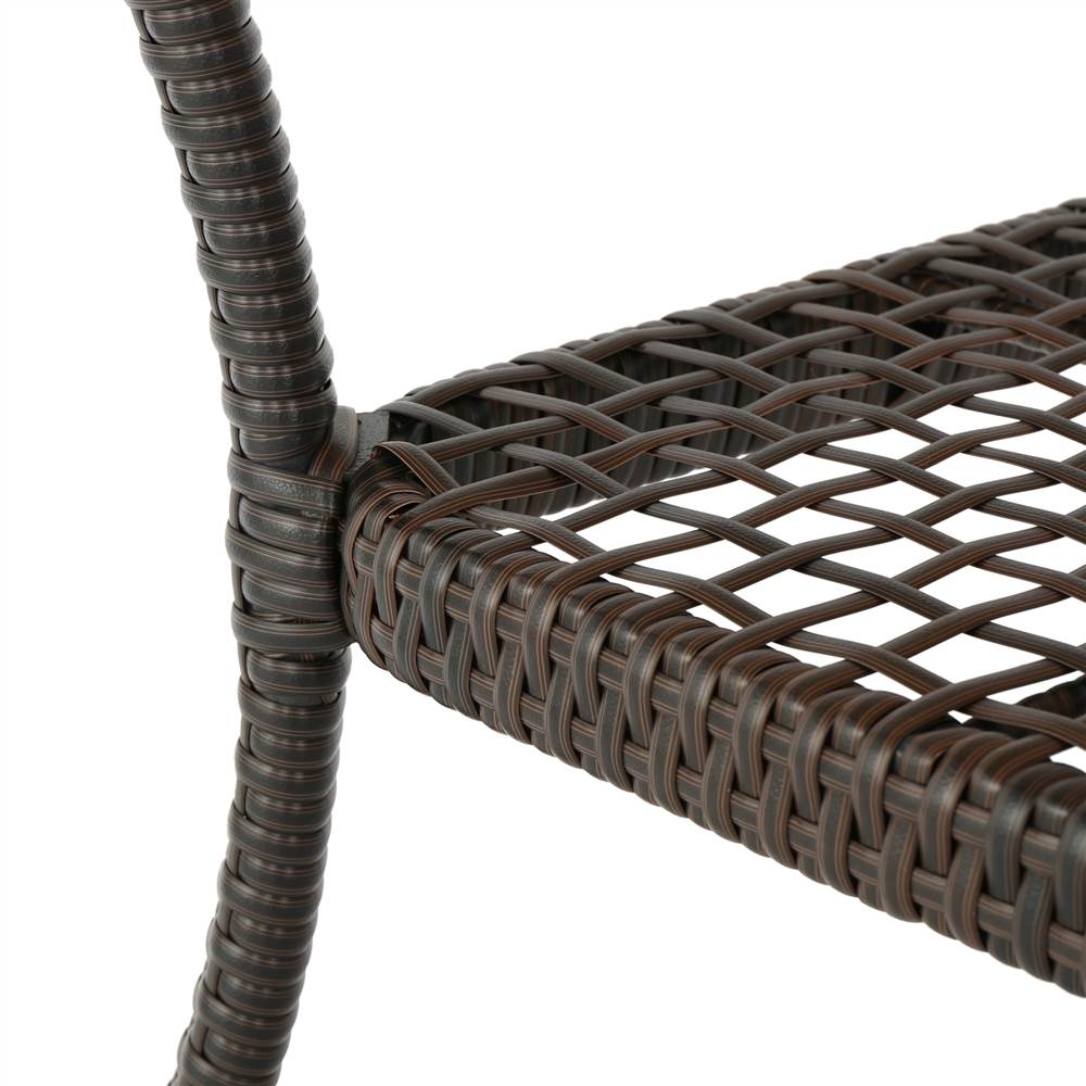 San Pico Outdoor Wicker with Glass Table - image 5 of 5