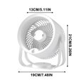 thumbnail image 3 of Zedker New Cooler Conditioning Fan Refrigeration Fan Aromatherapy Humidifier Student Dormitory Desktop Night Light Camping Fan Clearance, 3 of 5
