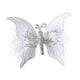 thumbnail image 5 of Mariposa artificial decorativa, decoración navideña, accesorio fotográfico, ideal para las fiestas. Plata, 5 of 9