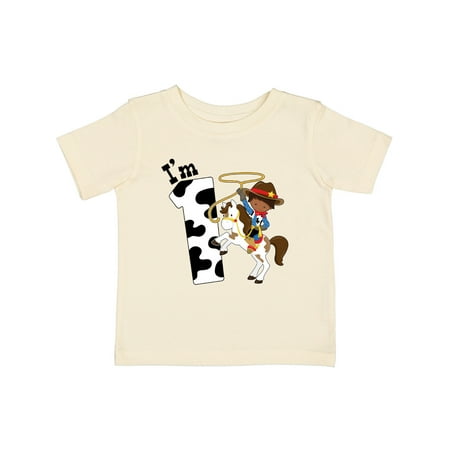 

Inktastic I m One-cowboy Riding Horse Birthday Gift Baby Boy T-Shirt