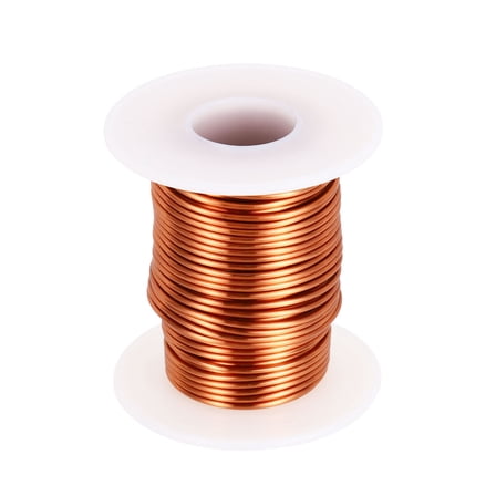 Uxcell 16 AWG Magnet Wire, 16 Gauge Enameled Copper Wire, 6 oz Magnetic Coil Wire for Transformer, Motor, Electric, 155C(311F)