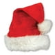 Chapeau de Père Noël en Velours avec Garniture en Peluche (Pack de 12) – image 1 sur 1
