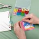 thumbnail image 5 of 50PCS Metallic Loose Leaf Binder Rings 1 1/5 Inch Colorful Book Rings, 5 of 5