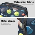 thumbnail image 4 of Tennis USB Case Digital Bag Cord Organizer Box Charger Case Oxford Cloth Waterproof Electronics Storage Bag 5.9x9.44x3.14 in, 4 of 6