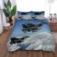 Jet airfighter Cg Duvet Cover Set King Double Full Twin Single Size Bed