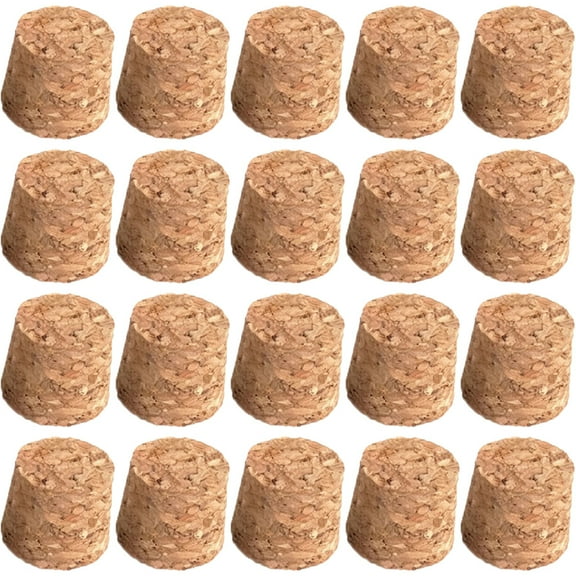 CATIEBYE Wine Bottle Stoppers Light Corks for Table Decor, 100 Pieces and Reusable