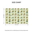 thumbnail image 3 of Rocae Avocado for Exercise Printed Heat Resistant Place Mats,Classic Hemstitch Cloth Fabric Placemats Imitation Linen Place Mat Table Mats 18x12 inch, 3 of 9