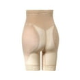 thumbnail image 3 of SWSMCLT Women's Padded Shapewear Shorts Gala Hook Butt Lifter Firm Body Shaper Trainer Fitted Basic Above Knee Nude 4-6, 3 of 5