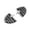 Chrome, variant on Motorcycle Front Driver Rider Rubber Foot Pegs Footrests Footpegs for Harley Davidson Softail Heritage Breakout Fat Boy Street