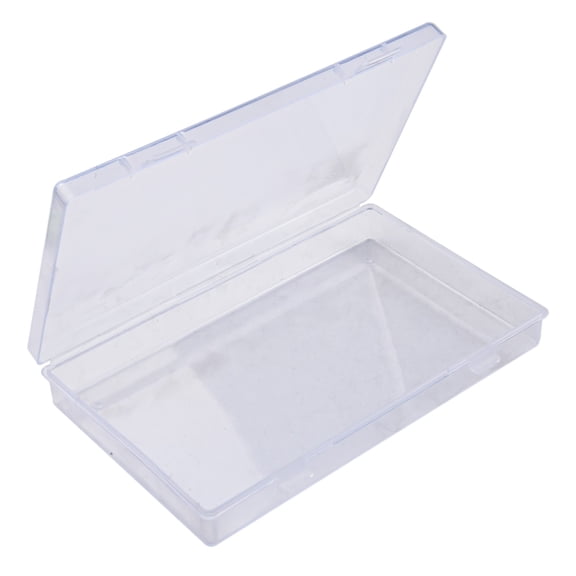 Plastic Box Rectangular Box Transparent Photo Picture Storage Boxes Packing Dustproof Durable Jewelry Storage Case Container