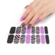 thumbnail image 4 of 90 Pegar en tiras de esmalte de uñas Envolturas de uñas completas Caleidoscopio Pegatinas de esmalte de uñas, 4 of 5