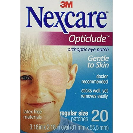 5 Pack - Nexcare Opticlude Elastic Bandages for Orthoptic Eye Patch, 20 Each