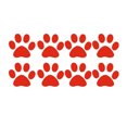 thumbnail image 1 of HEVIRGO Cute Cat Paw Footprint Reflective Car-Styling Vehicle Decals Sticker Decoration, 1 of 10