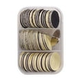 thumbnail image 1 of Justharion Organize And Store Pedicure Tools Lid 3. Usage Used For Nail Shaping Foot Files 25mm, 1 of 6