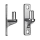 thumbnail image 3 of Wall Mount Gate Hinges for Farm Gates, Outdoor One-Piece No-Weld Chain Link Fence Parts with 5/8 Hi, 3 of 5