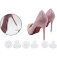 thumbnail image 5 of 12 Pares De Protectores De Tacón Alto, Tapas De Tacón De Aguja Transparentes, 3 Tamaños De Puntas De Tacón Alto Transparentes, Perfecto para Césped, Bodas, Ocasiones Formales, 5 of 5