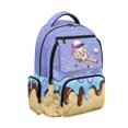 thumbnail image 7 of FUIALDOLG Ice Cream Cartoon Baseball Multi-pocket Bookbag with Ultra-Soft, Lightweight Multi Pocket 17 Inch School Bags for Travel Elementary, 7 of 7
