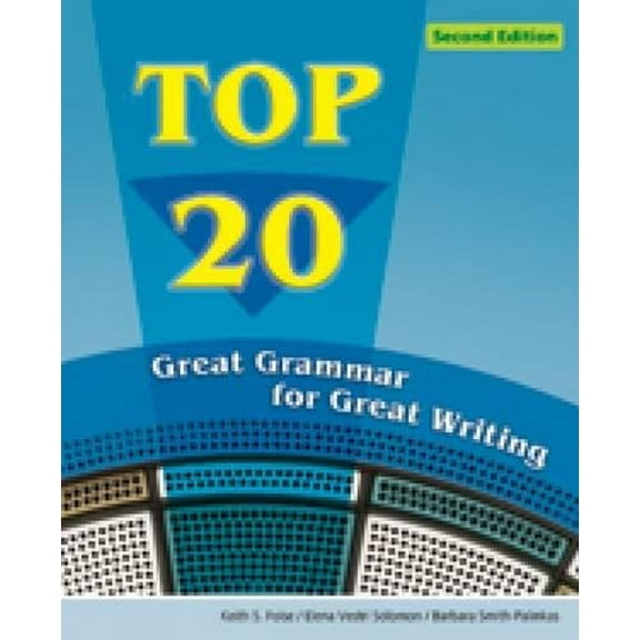 Pre-Owned Top 20: Great Grammar for Great Writing (Paperback) 0618789677 9780618789672