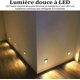 thumbnail image 5 of 4PCS 3W LED Luz de pared empotrada gris cálido IP65 aluminio a prueba de agua, 5 of 5