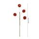 thumbnail image 3 of Adorno de espejo de lentejuelas de bola de Navidad | Decoración festiva de vacaciones | Rama de espuma plástica | 40cm | Rojo Oro Plata Verde Rosa | Decoración de arreglo versátil | 1 Pieza | Adorno, 3 of 7