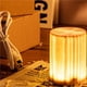 thumbnail image 5 of Cateissary Lámpara de LED, lámparas de noche de grano de madera, forma de cilindro, carga, atenuación de escritorio, luz nocturna para fiesta Iluminación y accesorios, 5 of 6