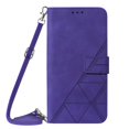 thumbnail image 2 of SaniMore for Samsung Galaxy A13 5G PU Leather Case, Magnetic Closure Flip Wallet Cover Built-in Card Slot & Multi-View Kickstand Detachable Shoulder Strap Full Body Protective Shell, Purple, 2 of 9