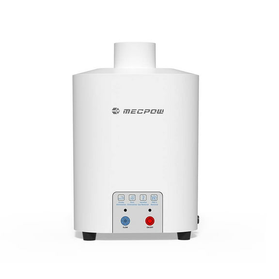Mecpow P50 Fume Extractor 50W, 128 m³/h Air Flow, Air Inlet Ф50 mm，3-Layer Filtration System， Sealed Design for Zero Smoke Leakage，White