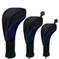 thumbnail image 1 of Equipo de Golf 3pcs Golf Head Covers Driver Fairway Woods Headcovers Accesorios de golf Tomshoo  Equipo de Golf, 1 of 7